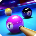 3D Pool Ball logo