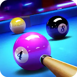3D Pool Ball logo