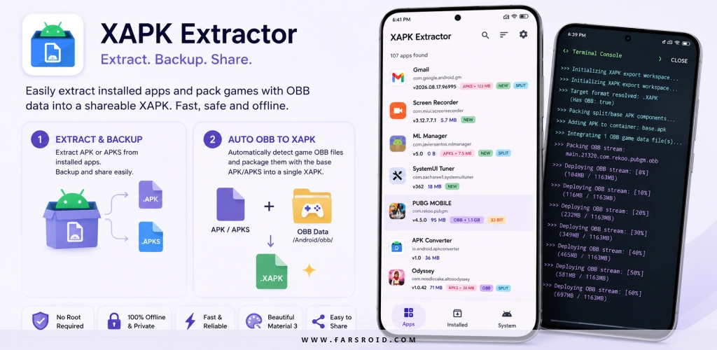 APK Extractor & XAPK OBB 
