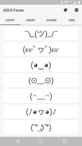 ASCII-Faces-Pro 6