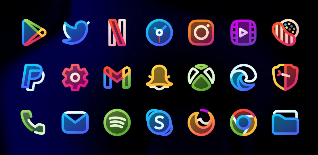AlineT: bold linear icon pack AlineT: bold linear icon pack