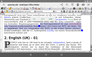AndrOpen-Office 10