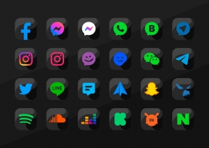 Anubis-Black-Icon-Pack 6