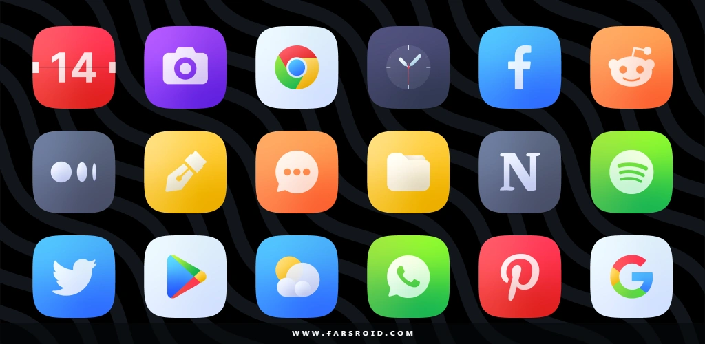 Ares: Colorful Icon Pack 