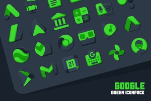 Atom-Green-Icon-Pack 2