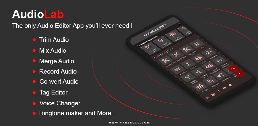 AudioLab-Audio Editor Recorder & Ringtone Maker Pro