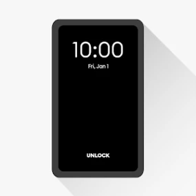 Black Screen: video screen off logo
