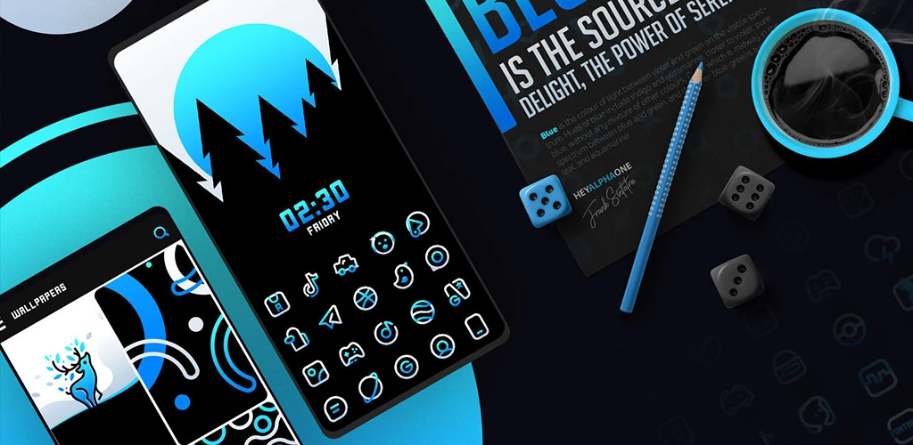 BlueLine IconPack 