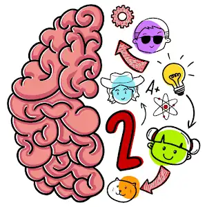 Brain Test 2: Tricky Stories logo