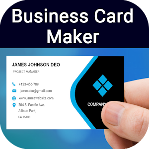 Business Card Maker Visiting logo