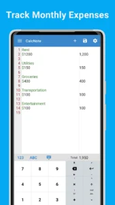 CalcNote-Pro 3