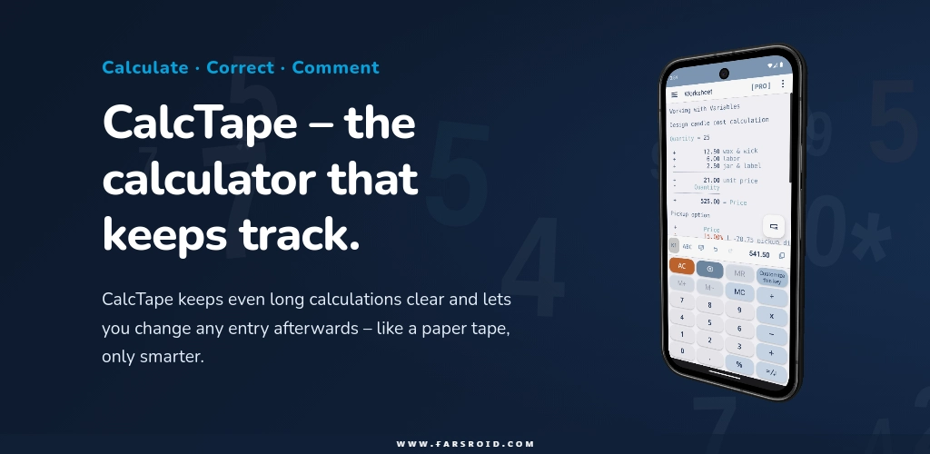 CalcTape Calculator