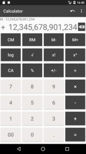 Calculator-with-many-digit 7