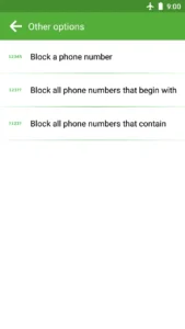 Call-SMS-Blocker-Blacklist 3