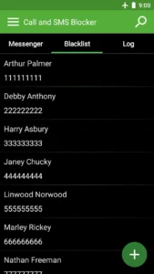 Call-SMS-Blocker-Blacklist 5
