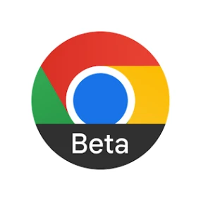  Chrome Beta  logo