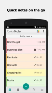 ColorNote-Notepad-Notes 1