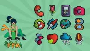 Comics-Cartoon-Icon-Pack 1