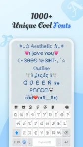 Cool-Fonts-Keyboard-Themes 2