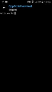 CppDroid 1
