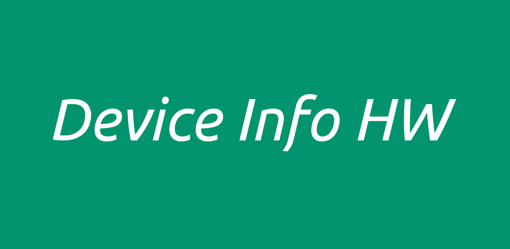 Device Info HW Device Info HW