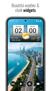 Digital-clock-weather 1
