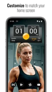 Digital-clock-weather 2