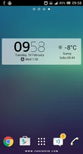 Digital-Clock-and-Weather-Widget 7