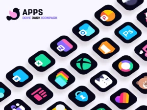 Dove-Dark-Icon-Pack 4