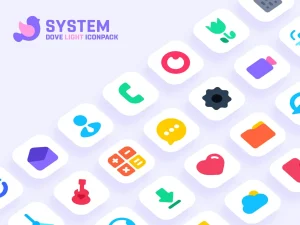 Dove-Light-Icon-Pack 1