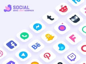Dove-Light-Icon-Pack 3