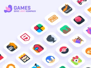 Dove-Light-Icon-Pack 6