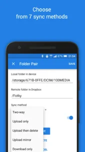 Autosync-Dropbox 5