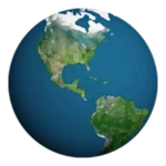 Earth 3D logo