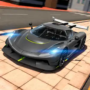 Extreme Car Driving Simulator logo