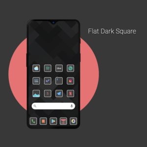 Flat-Dark-Square-Icon-Pack 1