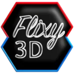 Flixy 3D - Icon Pack logo