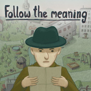 Follow the meaning logo