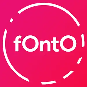 Fonto - story font for IG logo