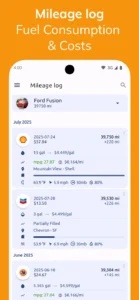 Fuelio-Gas-log-costs-Pro 3
