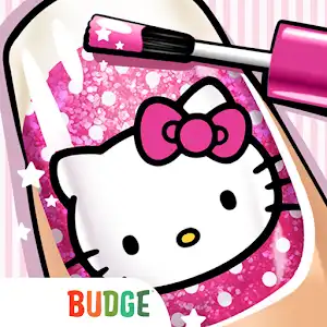 Hello Kitty Nail Salon logo