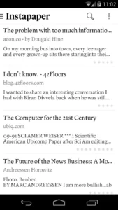 Instapaper 1