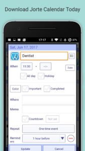 Jorte-Calendar-Organizer 1