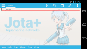Jota-Text-Editor 1