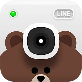  LINE camera  logo