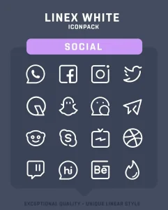 LineX-White-Icon-Pack 4