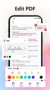 MobilePDF-Editor 1