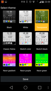 Organizer-Widget 2