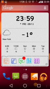 Organizer-Widget 4