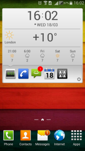 Organizer-Widget 5